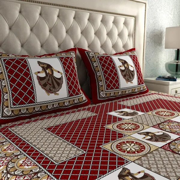 Rajasthani_Jaipuri_Traditional_Double_Bed_Bedsheet_with_2_Pillow_Covers_-(Red)